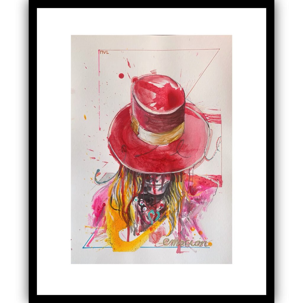 sombrero rojo describe la emocion en la toma de decisiones